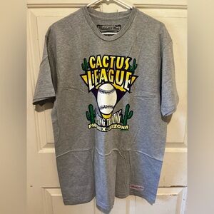 Mitchell & Ness Mens Gray Cotton Cactus League Milwaukee Brewers